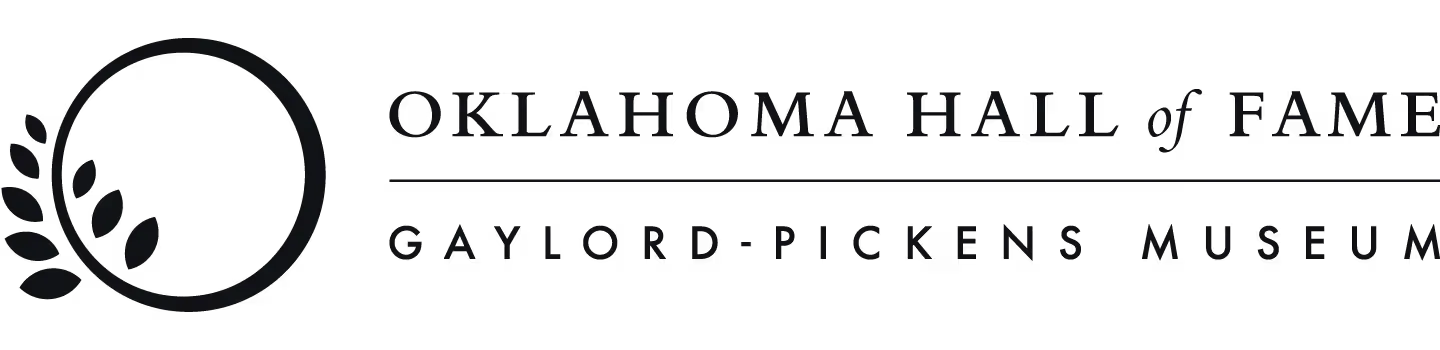 Business logo for Oklahoma Hall of Fame at the Gaylord-Pickens Museum